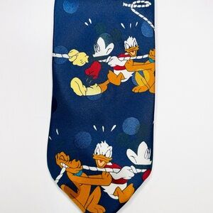 Disney Mickey Mouse Blue and Red Necktie